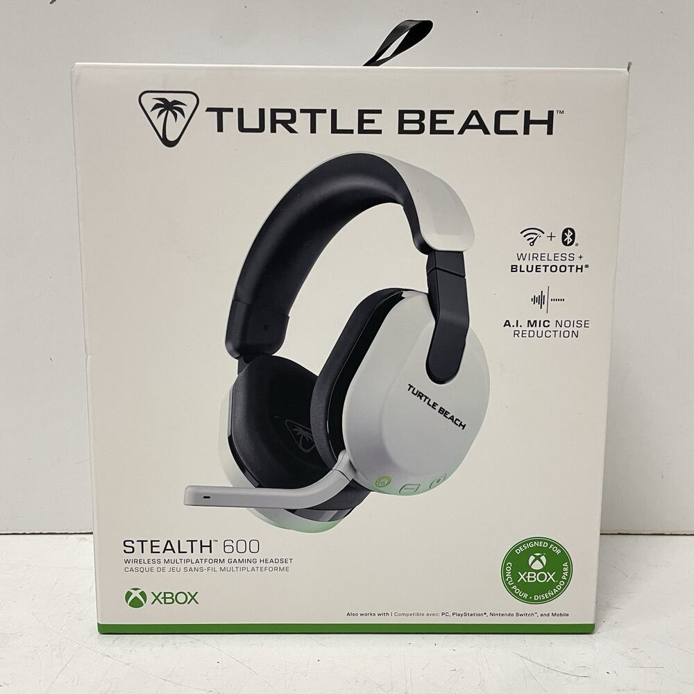 Turtle Beach Stealth 600 Gen 3 Wireless Headset for Xbox - White - Sealed